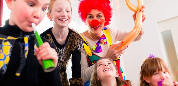 animation clown pour anniversaires enfants dans le nord